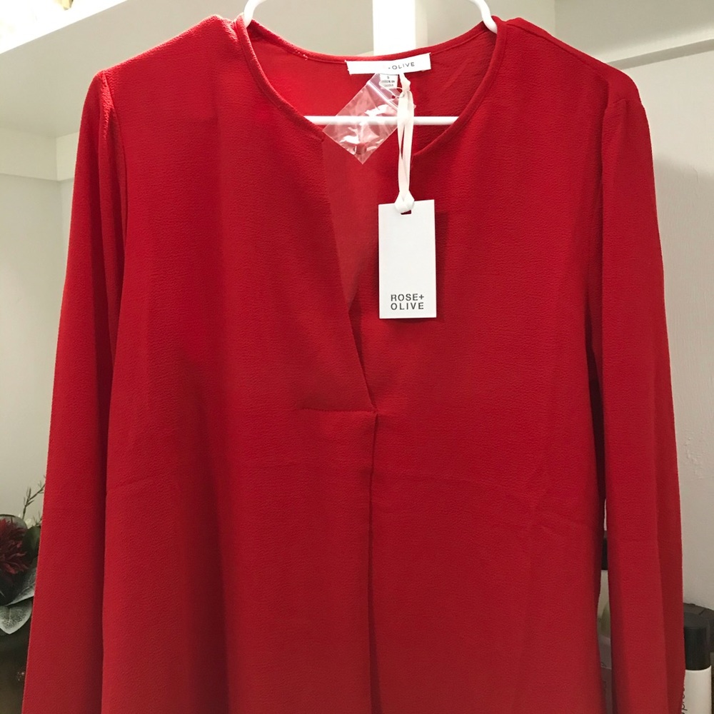 Red Blouse